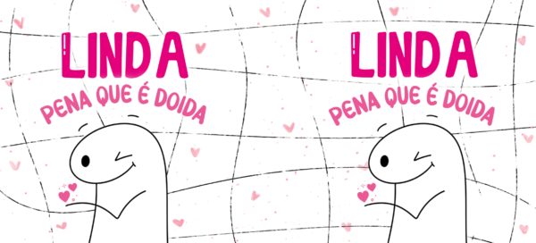 Caneca "Linda Pena Que é Doida" - Image 3