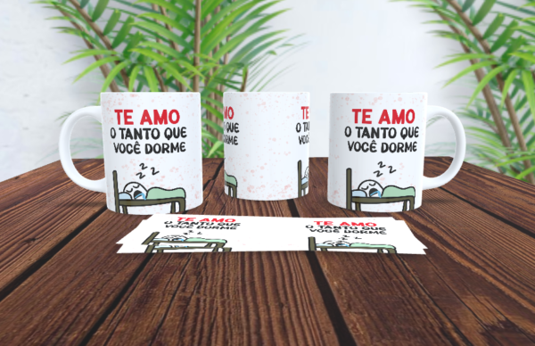 Caneca "Te amo o tando que..." - Image 2